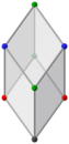Bilinski dodecahedron, ortho acute.png