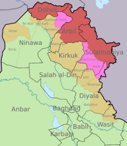 Disputed areas in Iraq.svg