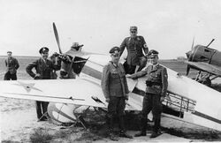 Operation Barbarossa - Germans inspect Russian plane.jpg