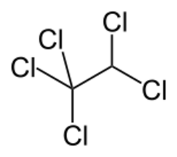 Pentachloroethane.svg