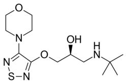 Timolol structure.svg