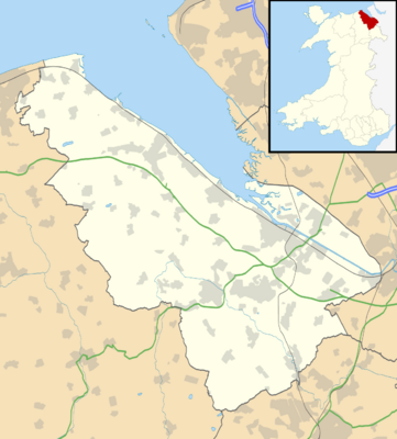 Flintshire UK location map.svg