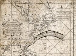 Franklin-Folger Gulf Stream chart, London, 1769 version, LOC.jpg