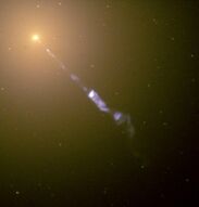M87 jet extends up to 5,000 light-years from the core