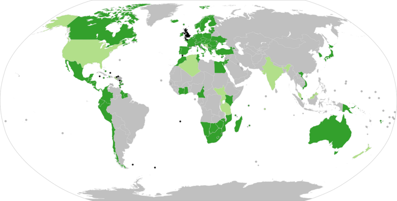 File:Map of UK Trade Agreements.png