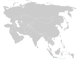 Psaltria exilis distribution map.png