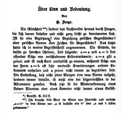 Ueber Sinn und Bedeutung Frege 1892.jpg