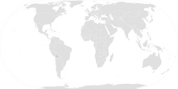Black-throated Thistletail Range.png