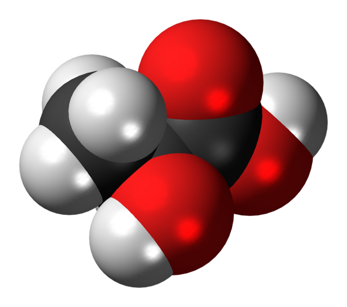 File:L-Lactic acid molecule spacefill.png
