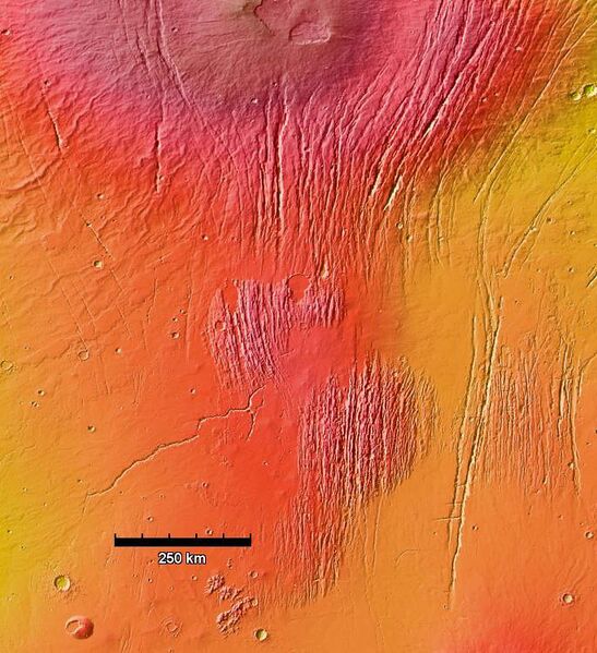 File:MOLA colorized image of Ceraunius Fossae region.jpg