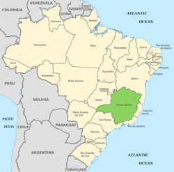 Symphyotrichum martii native distribution: Brazil — Minas Gerais.
