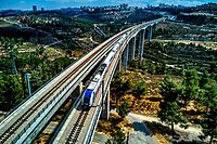 TelAvivJerusalemNewRailroadBridgeNo10ArazimSept202022 03.jpg