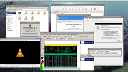WindowLab Window Manager version 1.4 running on Debian 11 Bullseye