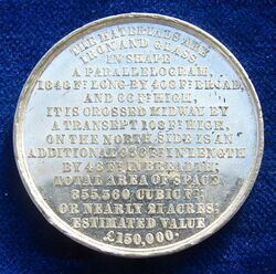 1851 Medal Crystal Palace World Expo London, reverse.jpg