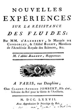 Alembert - Nouvelles expériences sur la résistance des fluides, 1777 - 14723.jpg