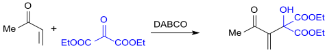 Baylis–Hillman reaction mit Diethylmesoxalat