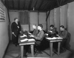 Civilian Conservation Corps, Third Corps Area, typing class with W.P.A. instructor - NARA - 197144.jpg