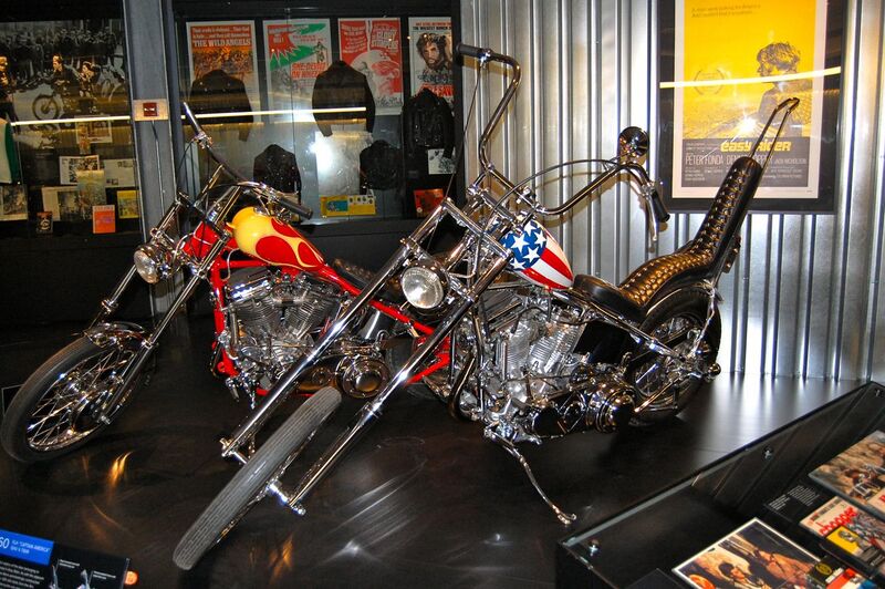 File:Harley-Davidson Museum Easy Rider Captain America Bike.JPG