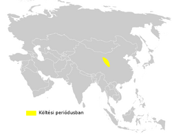 Phylloscopus kansuensis distribution map.png