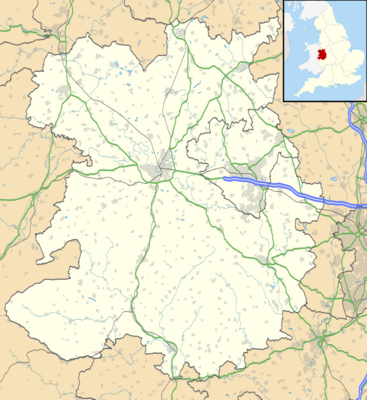 Shropshire UK location map.svg