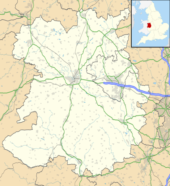 File:Shropshire UK location map.svg