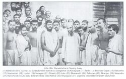 Disciples at Ramakrishna's funeral.jpg