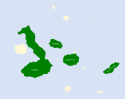 Geospiza pallida map.svg