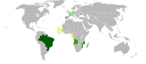 File:Map of the portuguese language in the world.svg