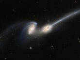 The Mice Galaxies, NGC 4676A (right) / NGC 4676B (left)
