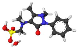 Metamizole monohydrate 3D ball-and-stick.png