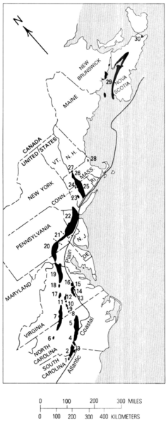 File:Outcrops of Newark Supergroup Lutrell (1989) USGS Bulletin 1572.png