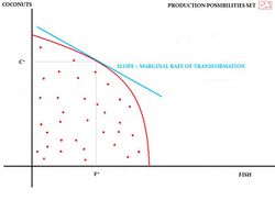 Production Possibilities Set in Robinson Crusoe Economy with two commodities.jpg