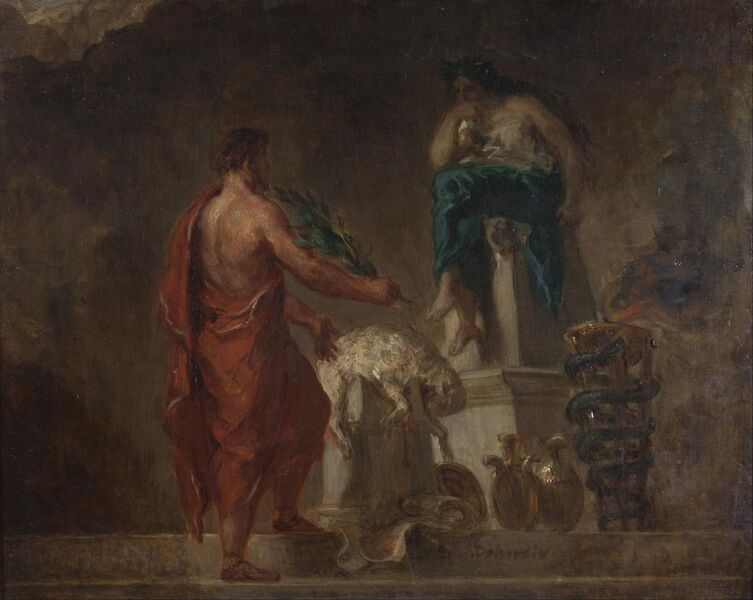 File:Eugène Delacroix - Lycurgus Consulting the Pythia - Google Art Project.jpg