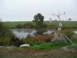Instrumented kettle hole (small water bodies) in the northern German agricultural landscape
