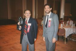 Rich Silton and Phil Bookman 1989 conference.JPG