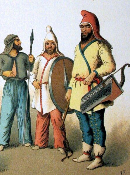 File:Scythian warriors (reconstruction).jpg