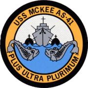 USS McKee (AS-41) crest.png