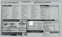 2012 Chevrolet Volt window sticker 01 2012 0483.jpg