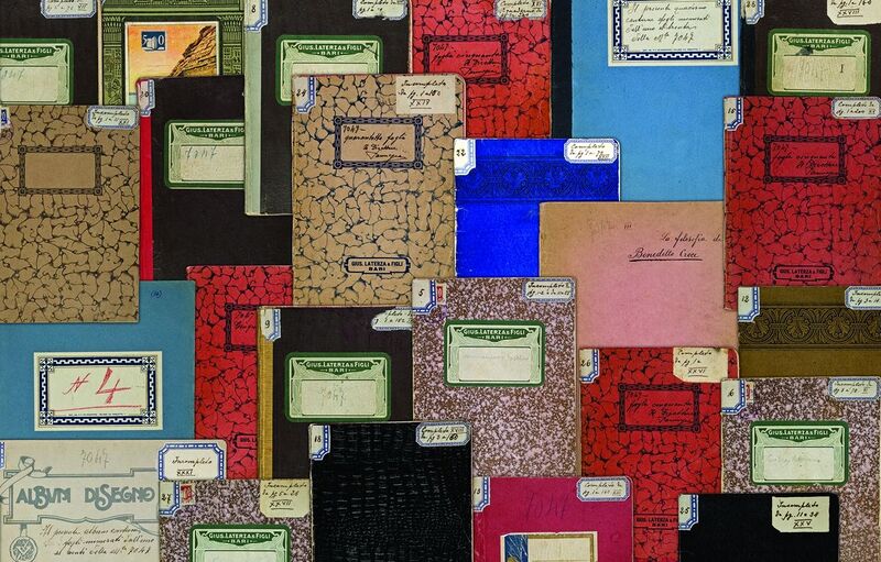 File:Antonio Gramsci - Molti quaderni colorati del carcere.jpg