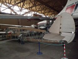 Caproni Ca.310 bomber at Flyhistorisk Museum, Sola.JPG
