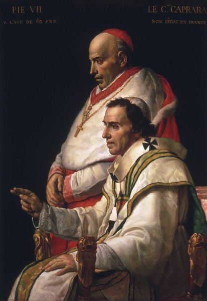 File:Portrait of Pope Pius VII and Cardinal Caprara by Jacques-Louis David.jpg