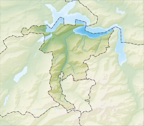 Location map/data/Canton of Nidwalden is located in Canton of Nidwalden
