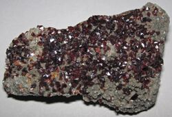 Sphalerite on dolostone (Millersville Quarry, Sandusky County, Ohio, USA).jpg
