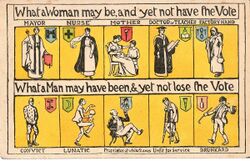 From The Women's Library: Suffrage Collection; Created by the Suffrage Atelier