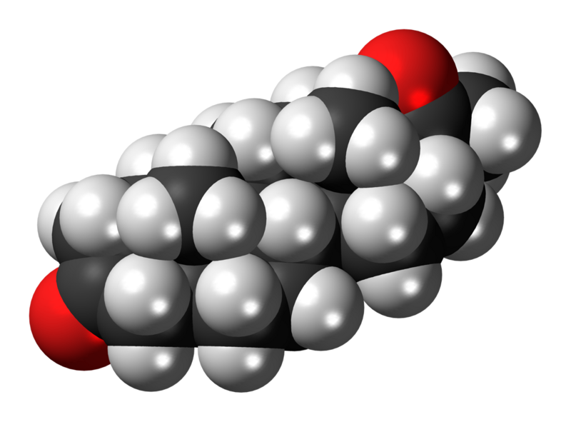 File:5alpha-Dihydroprogesterone 3D spacefill.png