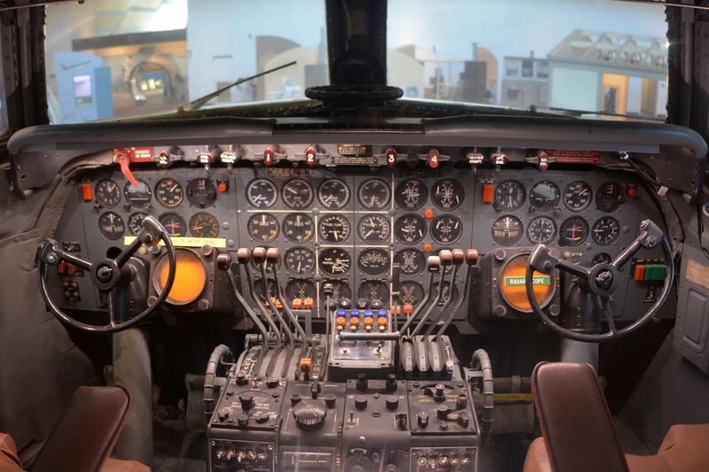 File:Douglas DC-7 cockpit photo D Ramey Logan.jpg