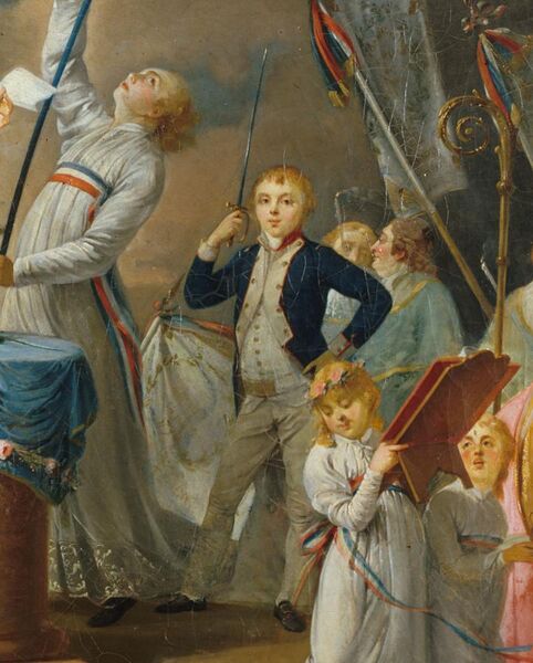 File:Georges Washington de La Fayette in Le serment de La Fayette a la fete de la Federation 14 July 1790 French School 18th century.jpg