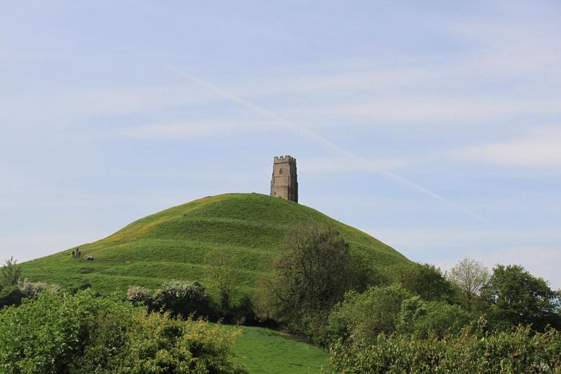 File:Glastonbury Tor from north east showing terraces.jpg