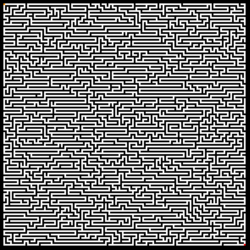 Horizontally Influenced Depth-First Search Generated Maze.png