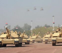M1 Abrams tanks in Iraqi service, Jan. 2011.jpg